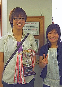 優勝は中里和央さん