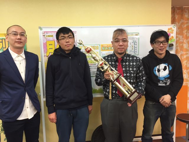 決勝進出者4名 優勝は溝口校所属の松原利仁さん!