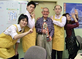 個人MVPのAB型・高橋壮志さん。最終ゲームは緊張で震えていたとのこと。