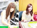 石井あや(最高位戦日本プロ麻雀協会)・早坂優里(日本プロ麻雀協会)