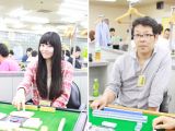 樋口清香(最高位戦日本プロ麻雀協会)・来賀友志(漫画原作者)